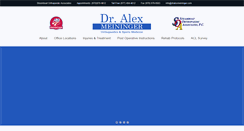 Desktop Screenshot of dralexmeininger.com